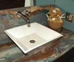 square sink